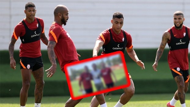 Galatasaray idmanına sürpriz ziyaret! Johan Elmander paylaştı