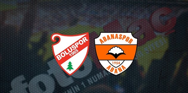 Boluspor - Adanaspor maçı ne zaman, saat kaçta ve hangi kanalda canlı yayınlanacak? | TFF 1. Lig ...