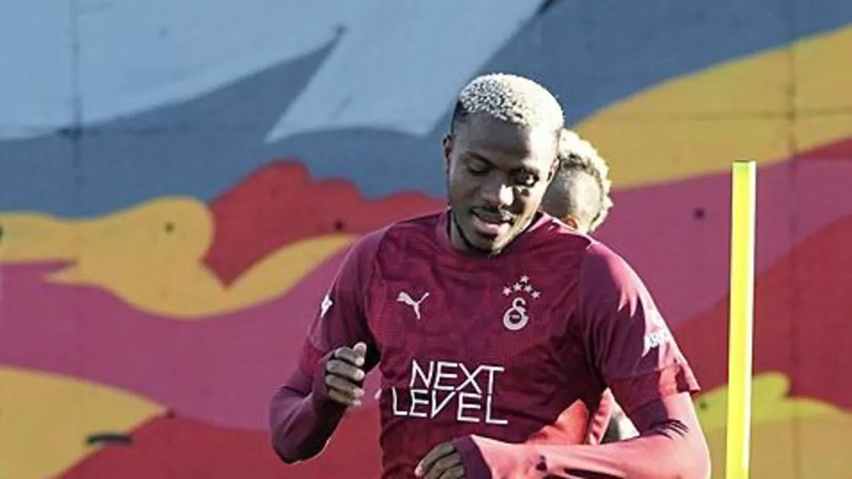 Galatasaray'da Victor Osimhen'den sıcak haber! Son durumu...