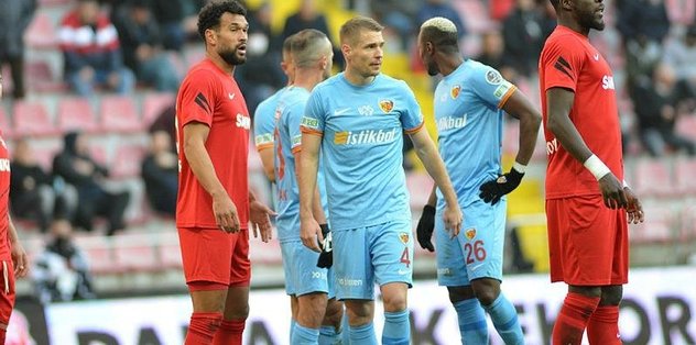 kayserispor gaziantep fk 0 0 mac sonucu ozet fotomac