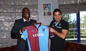 Kevin Campbell Trabzonspor tesislerinde