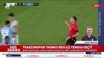 Trabzonspor, Thomas Reis ile temasa geçti!
