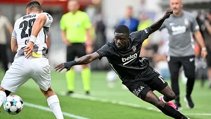 Beşiktaş'ta Ouattara kırmızı kart gördü!