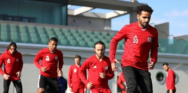 Sivasspor'da ikinci yarı hazırlıkları