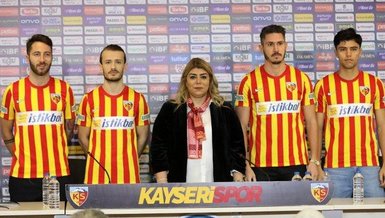Kayserispor yeni yıldızları Bertolacci, Abdulkadir Parmak, Mert Çetin ve Arif Kocaman ile sözleşme imzaladı!