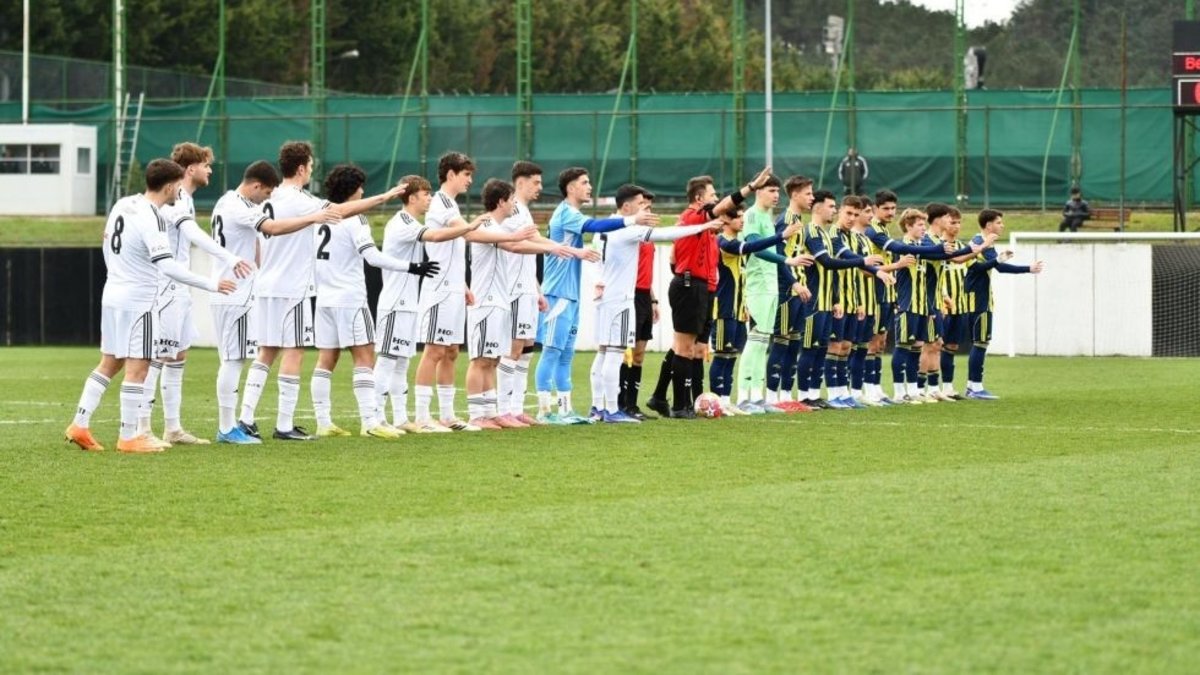 U19 derbisinde Beşiktaş, evinde Fenerbahçe'yi farklı mağlup etti! İşte maçın özeti