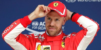 Çin'de pole pozisyonu Vettel'in