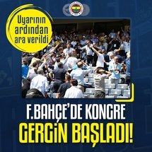 Fenerbahçe'de kongre gergin başladı!