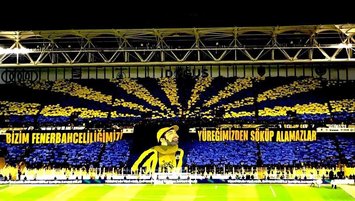 Fenerbahçe'de ‘Sefa Kalya’ koreografisi’