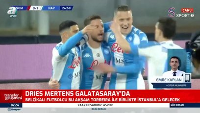 >Galatasaray Mertens ve Torreira'yı aynı uçakta İstanbul'a getiriyor!