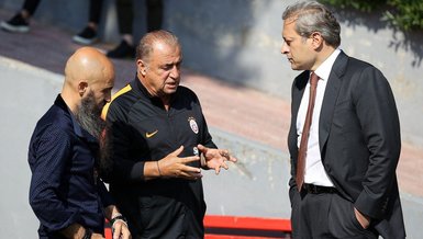 Son dakika spor haberi: Galatasaray Başkanı Burak Elmas ile Fatih Terim Florya'da bir araya geldi