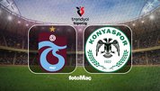Trabzonspor-Konyaspor maçı detayları!