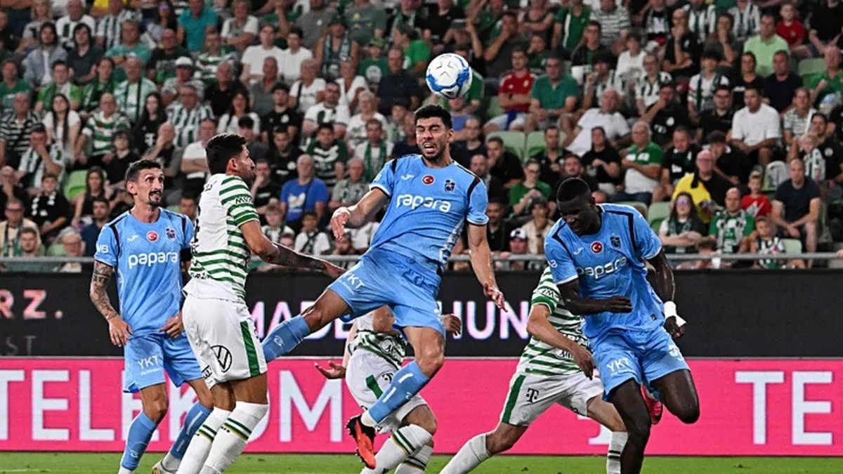 Trabzonspor'dan UEFA Avrupa Ligi'ne veda!