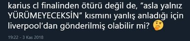 Beşiktaş taraftarının Karius tepkisi!