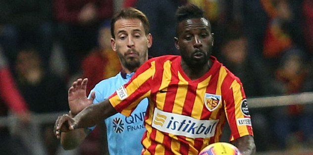 Kayserispor'da Mensah seferberliği
