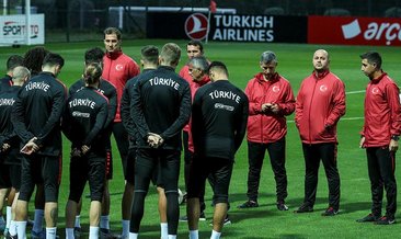 A Milli Futbol Takımı Arnavutluk maçı hazırlıklarına başladı