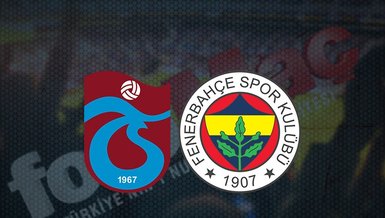 Trabzonspor - Fenerbahçe maçı ne zaman? Trabzonspor Fenerbahçe derbisi saat kaçta? Hangi kanalda canlı yayınlanacak? | CANLI SKOR