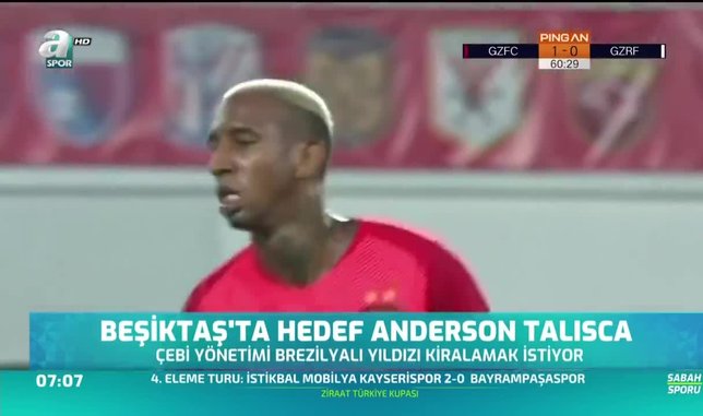 Beşiktaş'ta hedef Anderson Talisca