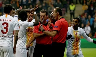 Hakem şaşırttı
