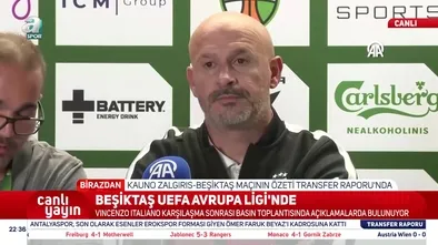 Italiano, Kauno Zalgiris maçı sonrası konuştu!