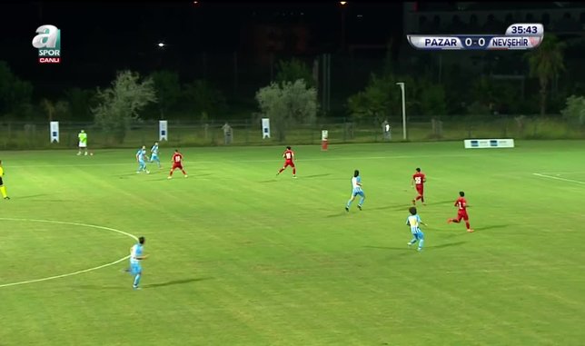 GOL l Pazarspor 1-0 Nevşehir Belediyespor