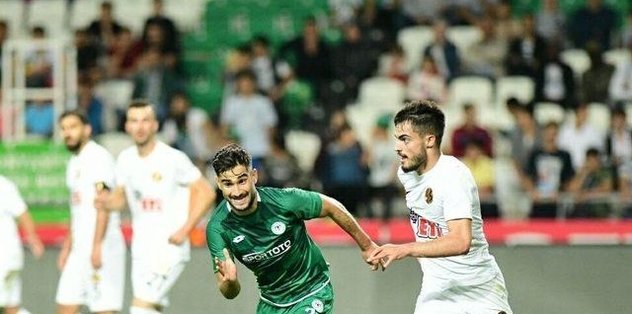 Konyaspor özel maçta Eskişehirspor’u 1-0 mağlup etti
