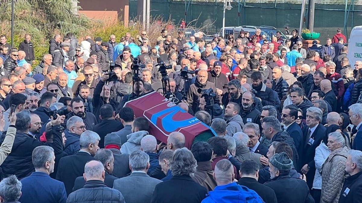 Trabzonspor'da Orhan Kaynak için tören düzenlendi