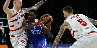 Anadolu Efes mutlu bitirdi