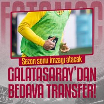 Galatasaray'dan bedava transfer! Sezon sonu...
