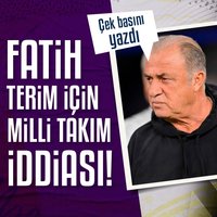 Fatih Terim için milli takım iddiası!
