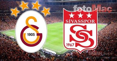İşte Galatasaray-Sivasspor 11’leri