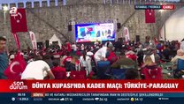 A Milli Takımımızın kader maçı için taraftarlar Yedikule'de toplandı!
