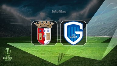 Sporting Braga - Genk maçı muhtemel 11'ler!