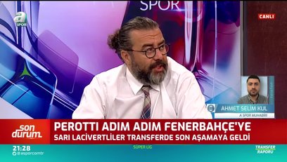>Perotti adım adım Fenerbahçe'ye
