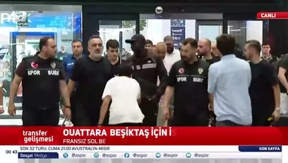 >Ouattara Beşiktaş için İstanbul'a geldi! İşte ilk görüntüler