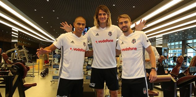 Yeni transferler kontrolden geçti