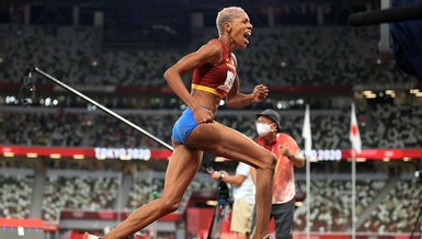 Son dakika 2020 Tokyo Olimpiyat Oyunları haberi: Yulimar Rojas üç adım atlamada dünya rekoru kırdı!