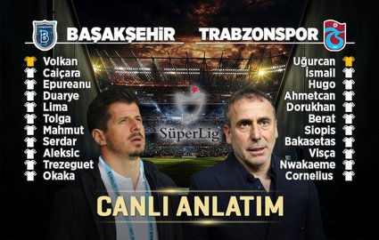 BaÅŸakÅŸehir Trabzonspor maçÄ± CANLI