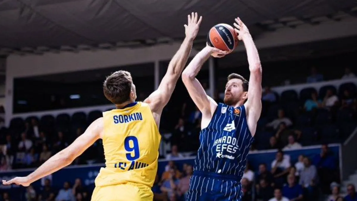 Anadolu Efes 85-78 Maccabi Tel Aviv | MAÇ SONUCU