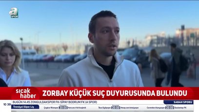 >Hakem Zorbay Küçük suç duyurusunda bulundu! İşte açıklamaları