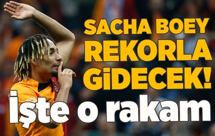 Sacha Boey rekorla gidecek! İşte o rakam