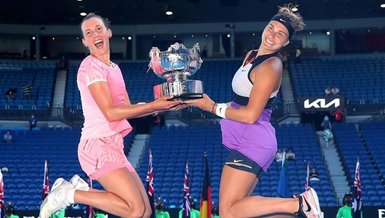 Avustralya Açık çift kadınlarda şampiyon Mertens-Sabalenka!