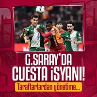 G.Saray'da Cuesta isyanı!