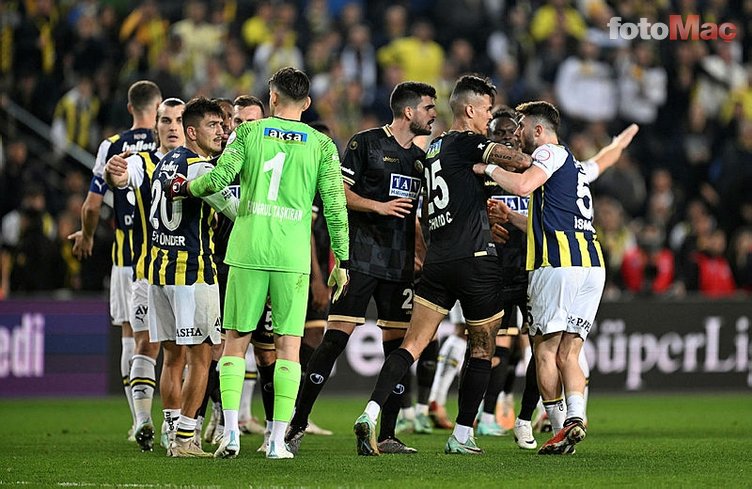 FENERBAHÇE HABERLERİ - Alanyaspor maçında tünelde arbede! Bonucci...