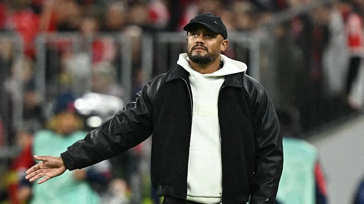 Bayern Münih Teknik Direktörü Vincent Kompany hastaneye kaldırıldı