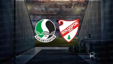 Sakaryaspor - Boluspor maçı ne zaman, saat kaçta ve hangi kanalda canlı yayınlanacak? | Trendyol 1. Lig