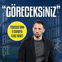 Domenico Tedesco'dan Cherif ve Talisca ile ilgili o soruya flaş yanıt!