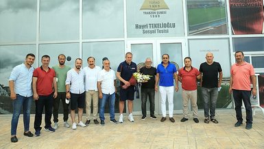 Son dakika spor haberi: Trabzonspor'da teknik direktör Abdullah Avcı TSYD'yi ziyaret etti
