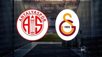 Antalyaspor - Galatasaray maçı saat kaçta?