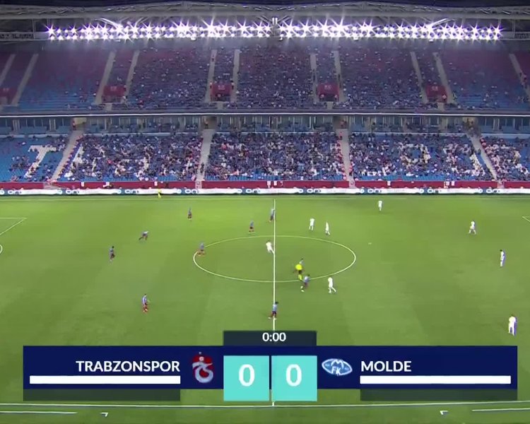 Trabzonspor 3-3 Molde MAÇ ÖZETİ videosunu izle | Fotomaç TV